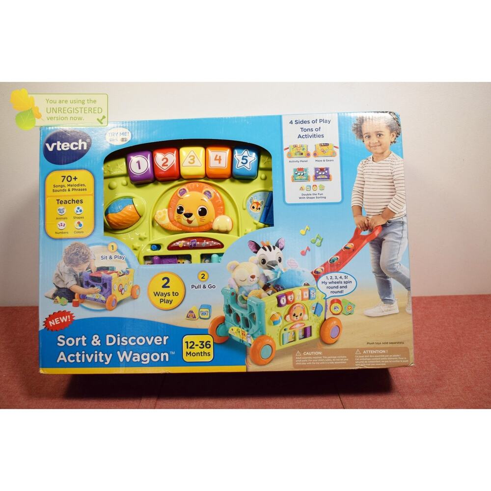 VTech Sort & Discover Activity Wagon